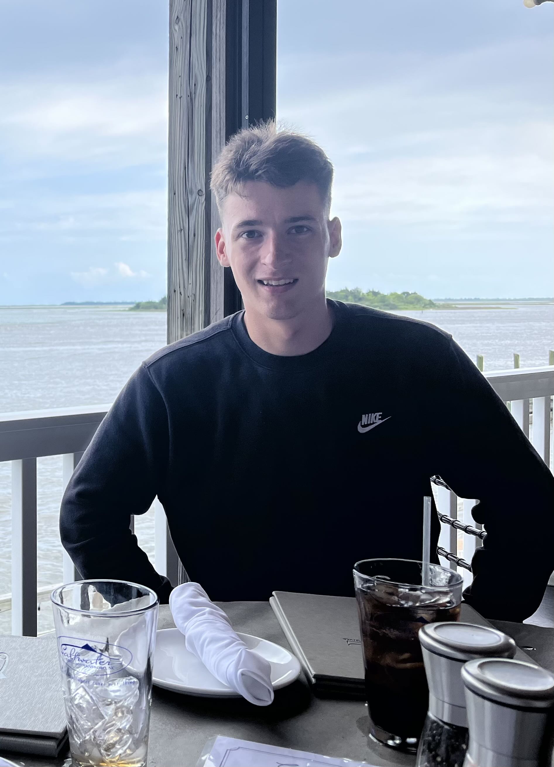 My twin brother Nicholas.